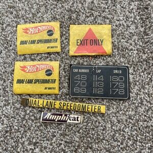 Vintage Style Hot Wheels 1968-1969‎ Replacement Stickers For Redline Tracks